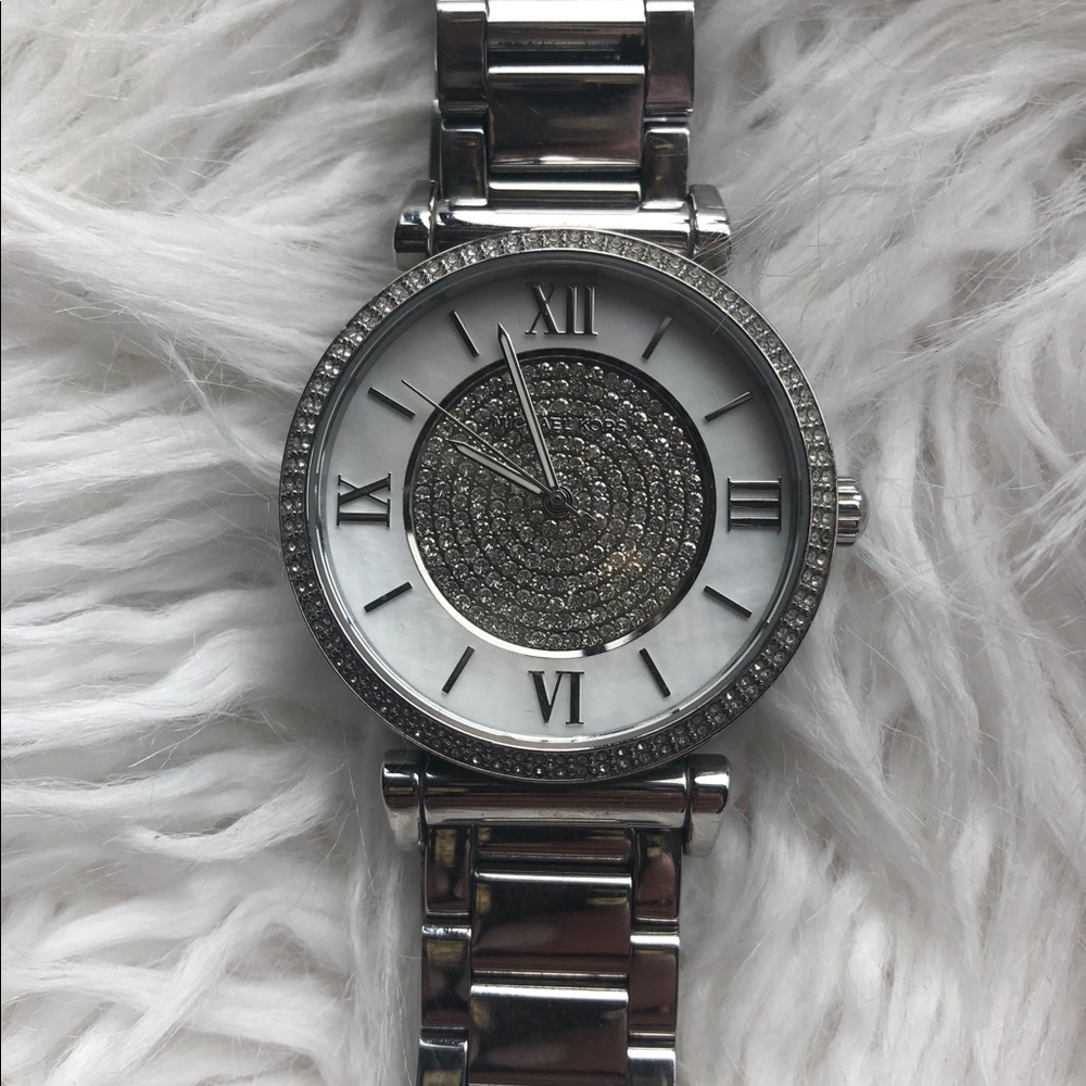 Silver Michael Kors watch